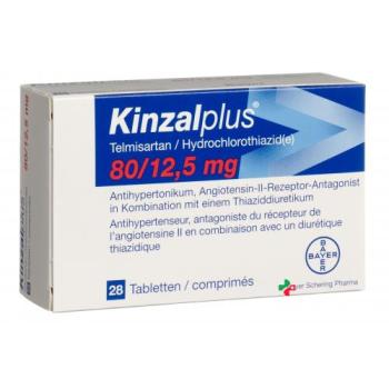 Kinzalplus 80/12.5 mg 28 tablets 